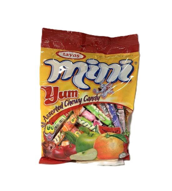 Tayas Mini Yum dažādu garšu košļājamās konfektes